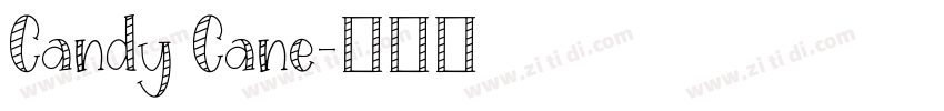 Candy Cane字体转换